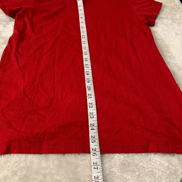 New Red Canoe Womens Red T Shirt Size Large Canx Short Sleeve Top - Picture 7 of 7